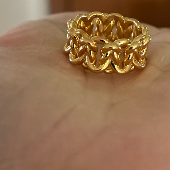 Ross Simons 14K Gold Over Resin Italian Ring - Picture 3 of 3